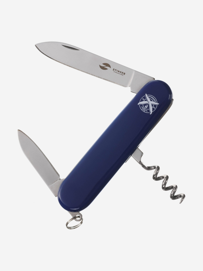 Нож перочинный STINGER, 90 мм, 4 функции