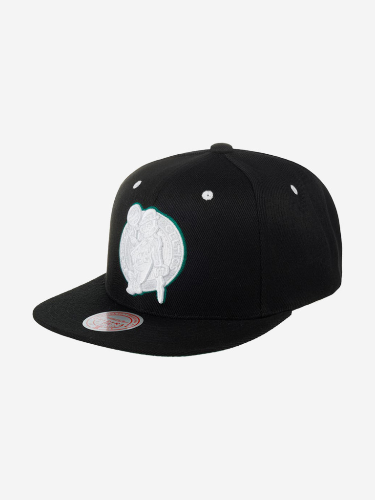 Бейсболка с прямым козырьком MITCHELL NESS 6HSSMM20202-BCEBLCK Boston Celtics NBA