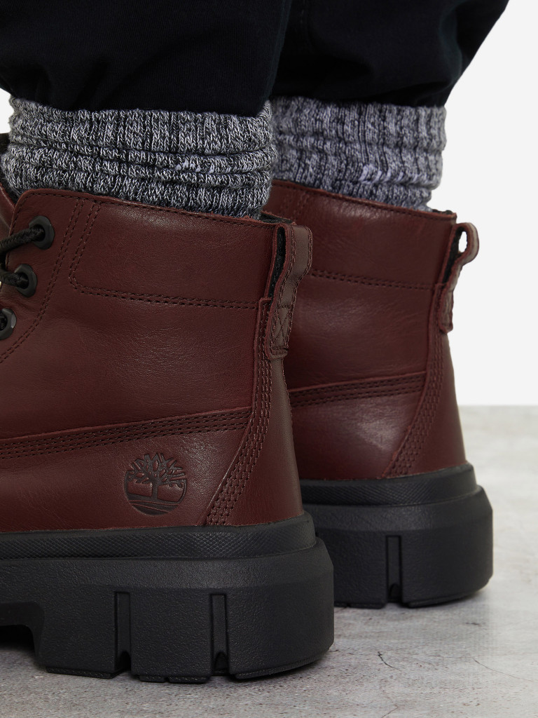 Burgundy timberlands best sale