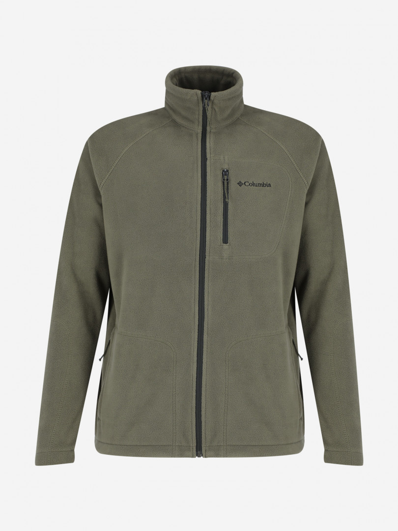 фото Джемпер мужской columbia fast trek ii full zip fleece, зеленый