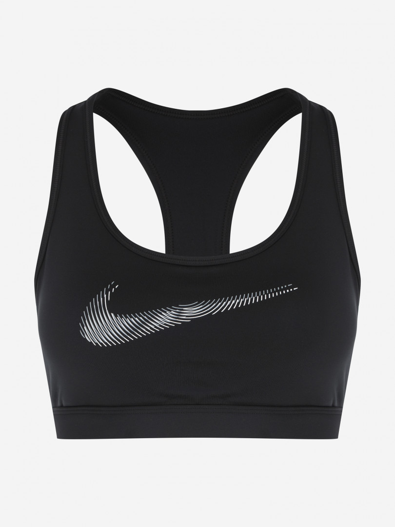 фото Спортивный топ бра nike dri-fit, черный