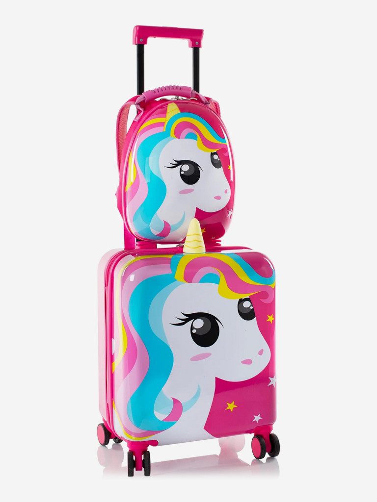 Чемодан и рюкзак Heys Super Tots Unicorn