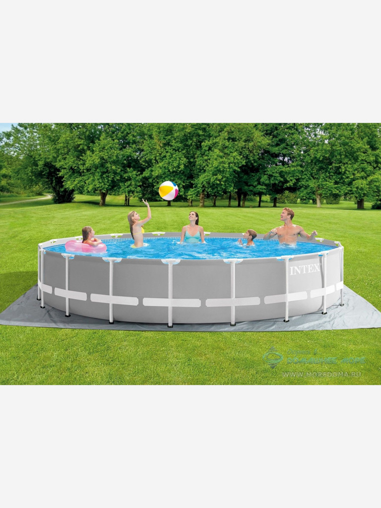 Круглый каркасный бассейн Intex 26756 Prism Frame