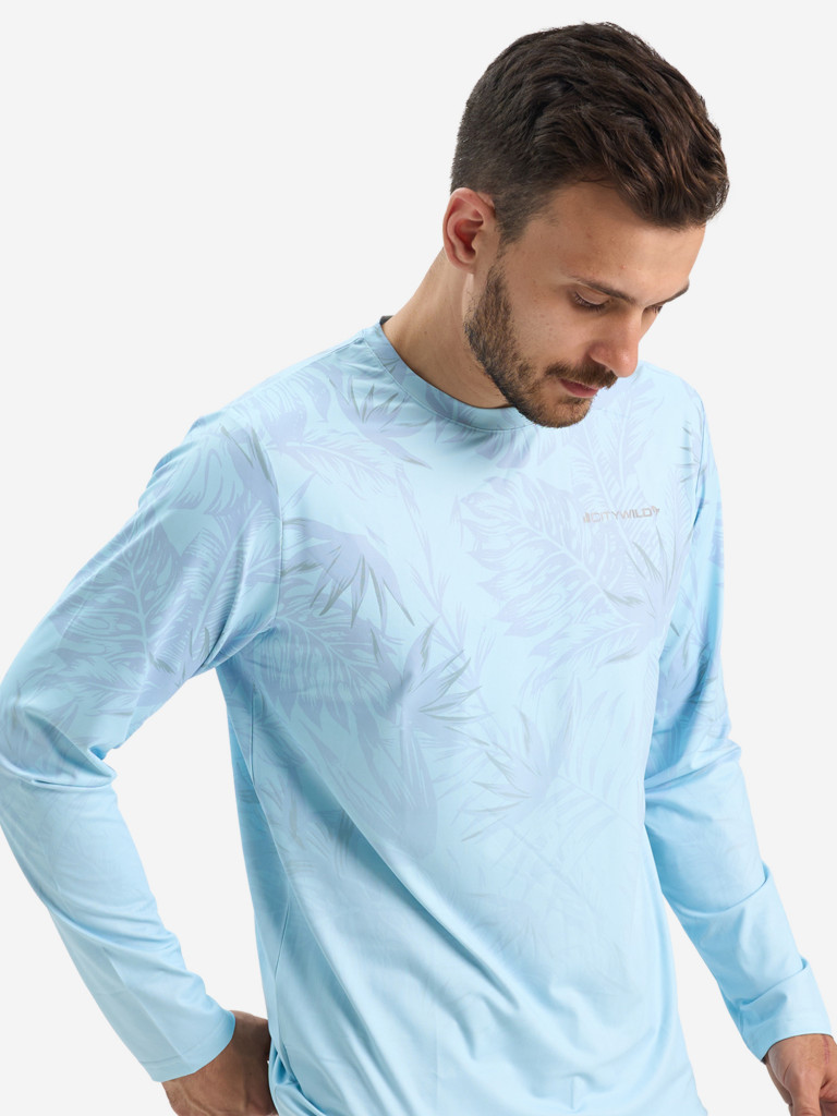 Лонгслив солнцезащитный UPF50+ CityWild Asheboro для рыбалки и активного отдыха, цвет Glacial Breeze