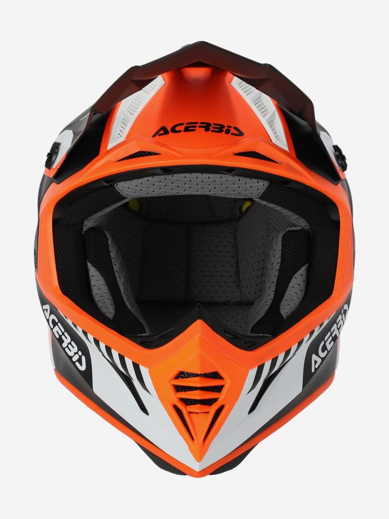 Мотошлем кроссовый взрослый Acerbis X-TRACK MIPS 22-06 Black/Orange Fluo