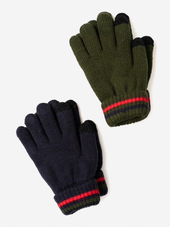 Перчатки для мальчика, 2 пары в комплекте PlayToday