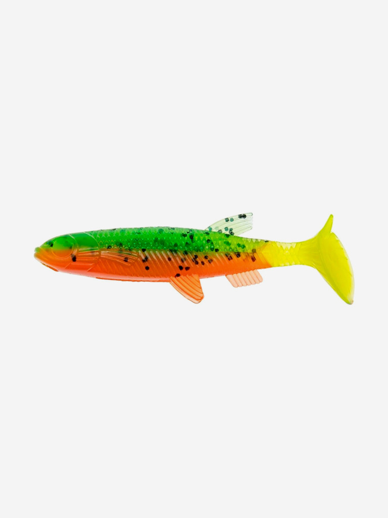 Мягкая приманка Helios Nelma, 3,15'' / 8 см, Pepper Green & Orange LT, 100 шт (HS-26-032-N)