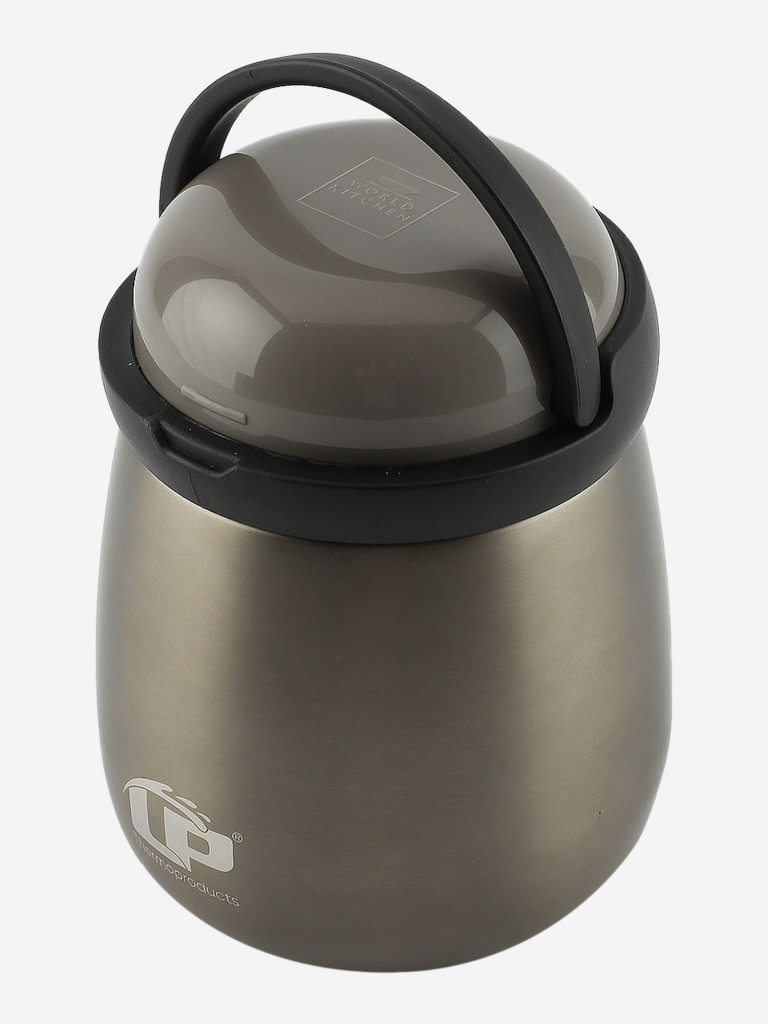 Термос для еды LP Thermoproducts Royal 0.65 л, с ложкой, серый