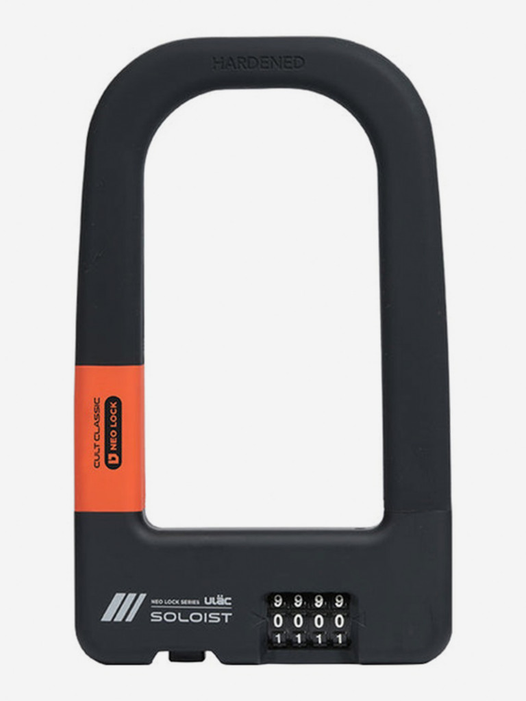 Велосипедный замок Ulac Soloist Combo Si Steel U Lock Black