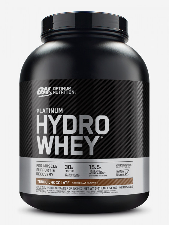 Протеин Optimum Nutrition Platinum HydroWhey, 1640 г, Турбо шоколад