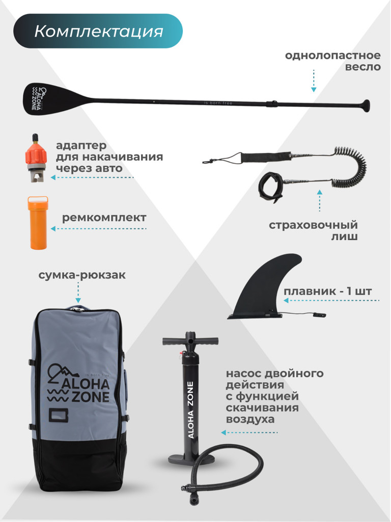 Сапборд Aloha Zone Orange 10,6``