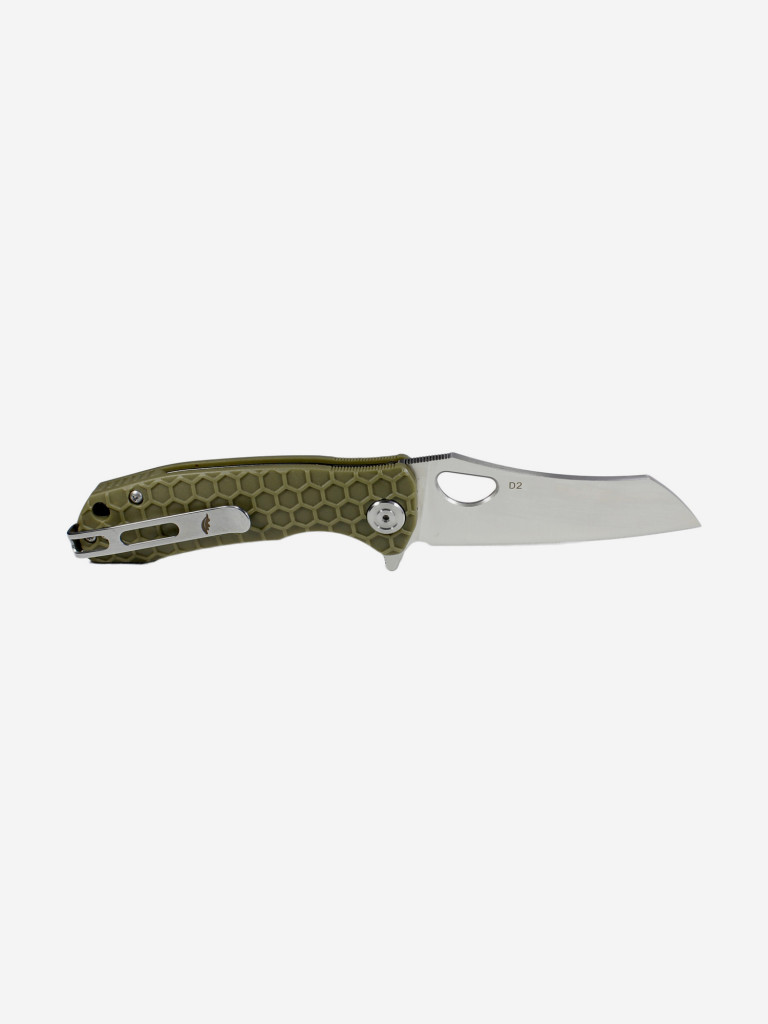 Honey Badger Wharncleaver D2 L с зелёной рукоятью