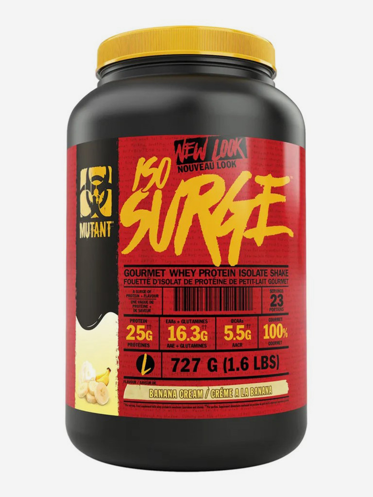 Протеин Mutant Iso Surge банановый крем 727 г.