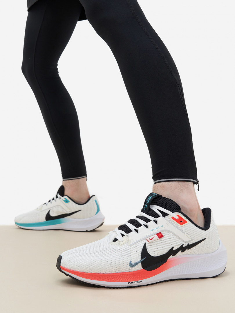 Кроссовки мужские Nike Air Zoom Pegasus 40 30125130299 Белый, размер 45,44.5,41.5,41,40,39.5,43,44,43.5, фото 1