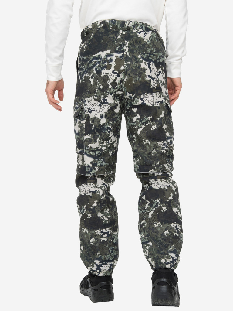 Костюм мужской Huntsman Полюс LUX зимний на флисе для охоты и рыбалки, ткань Cell