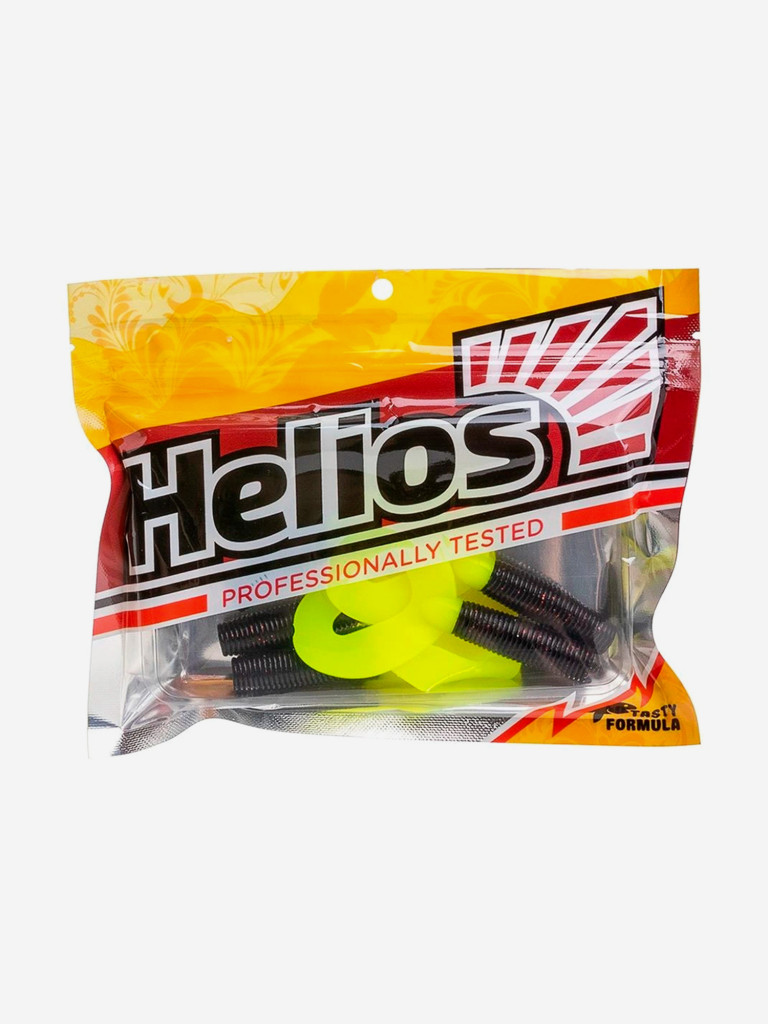 Мягкая приманка Helios Credo Double Tail, 1,96'' / 5 см, Dark Star LT, 10 шт (HS-27-053)