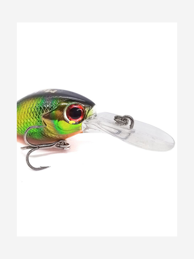 Воблер Mottomo Chubber DR 36F 4g Green Bug