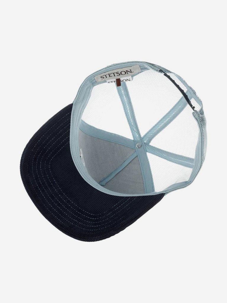 Бейсболка с сеточкой STETSON 7761102 TRUCKER CAP SKY RIDER (голубой)