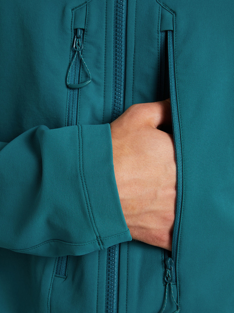 фото Куртка софтшелл мужская salomon outpeak, зеленый