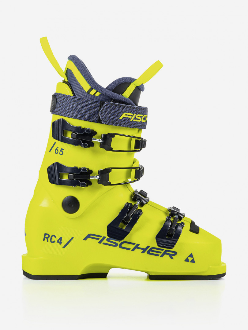 фото Ботинки горнолыжные детские fischer rc4 65 jr, желтый