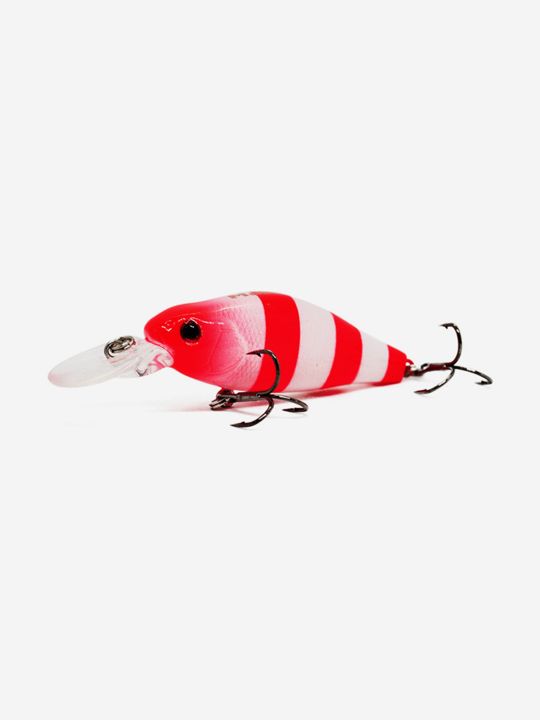 Воблер Mottomo DJ Crank 52F 8g White Red