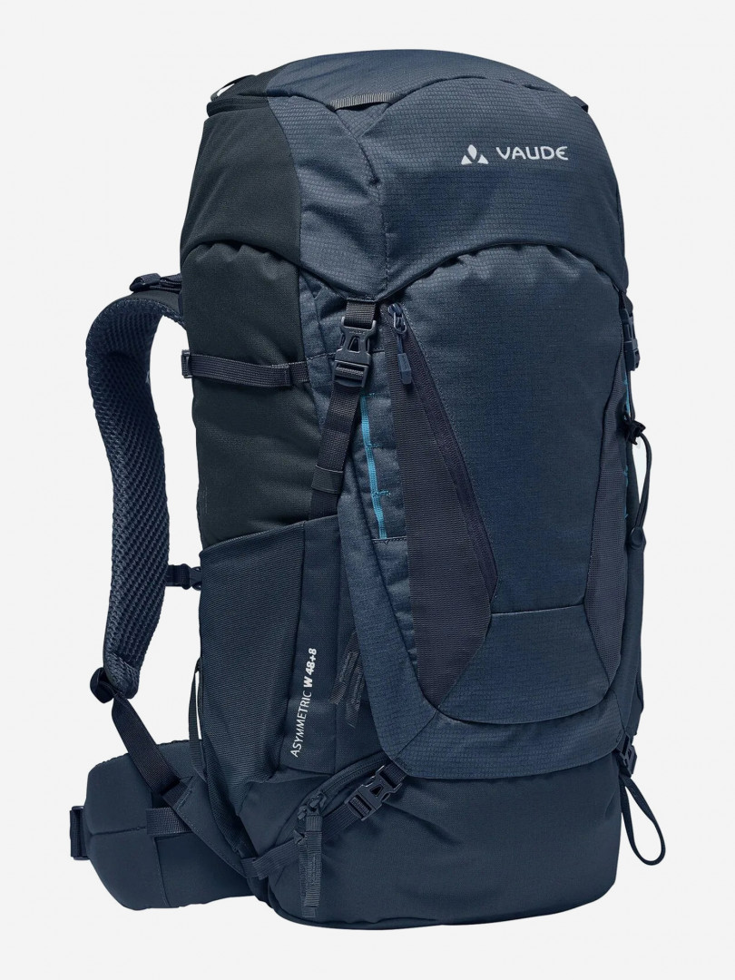 фото Рюкзак женский vaude asymmetric, 48+8 л, синий