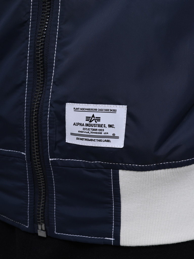 Ветровка мужская L-2B Hooded Relaxed Varsity Alpha Industries