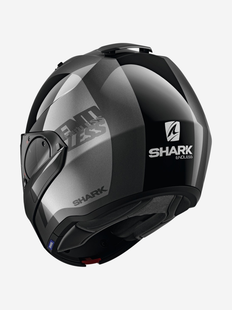 Мотошлем трансформер модуляр SHARK EVO ES ENDLESS Anthracite/Black/Anthracite