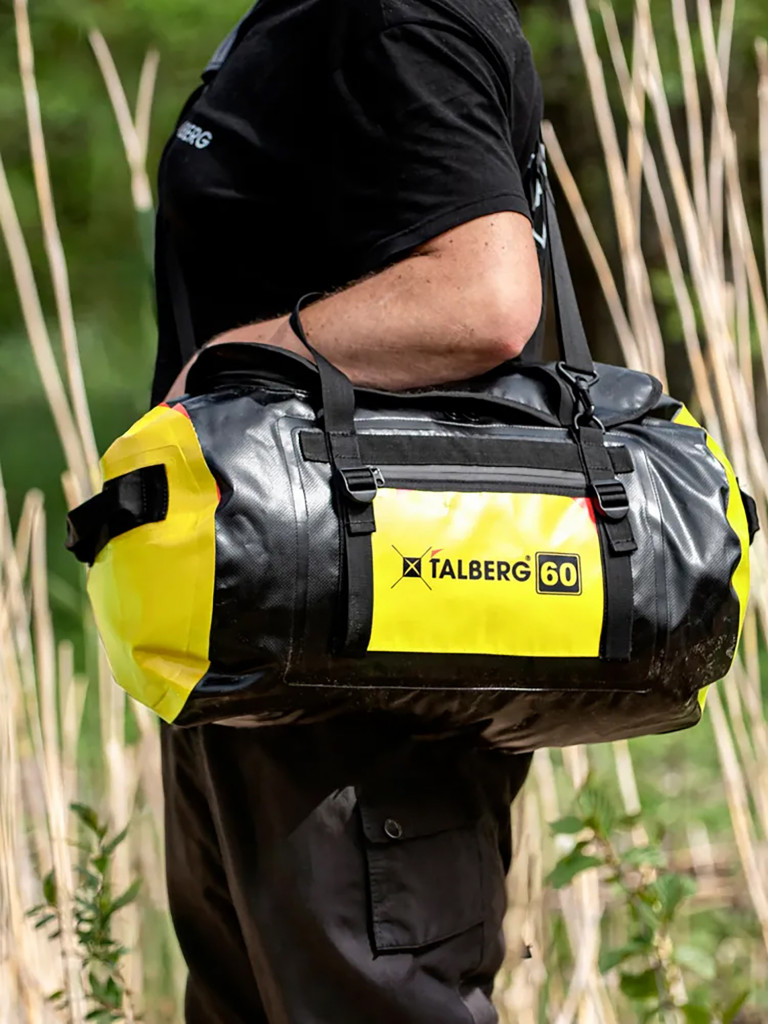 Гермосумка ACTIVE DRY BAG 60, черный/желтый