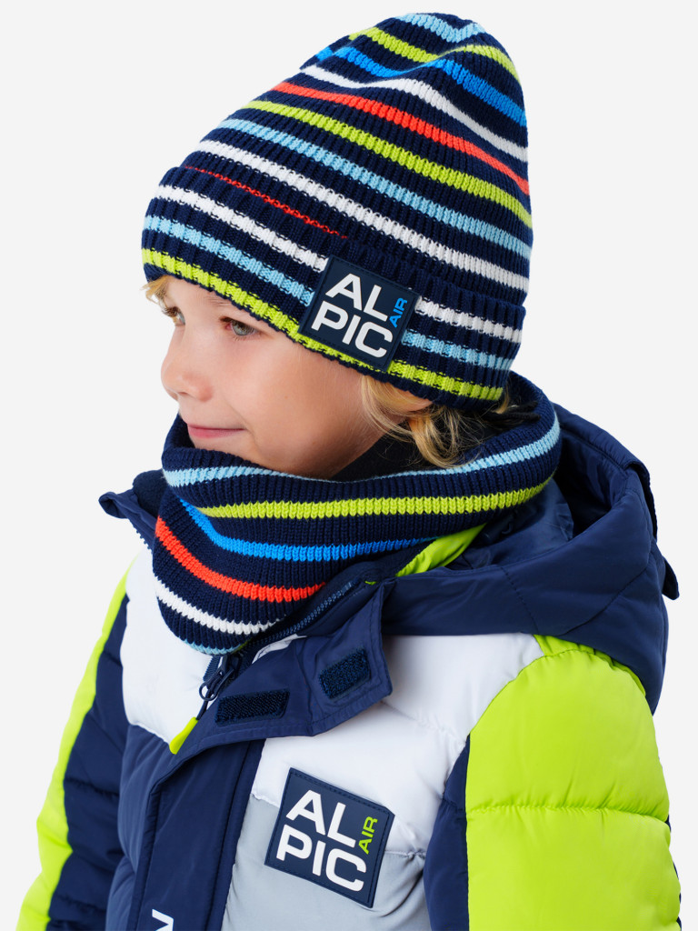 Комплект для мальчика: шапка, снуд PlayToday