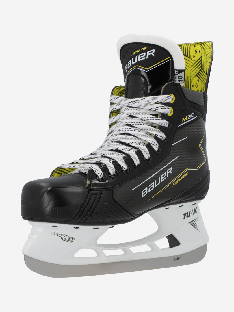 Коньки хоккейные Bauer Supreme M30 SR EE 31565450299 Черный, размер 43,43.5,46,42,45,44.5,44, фото 2