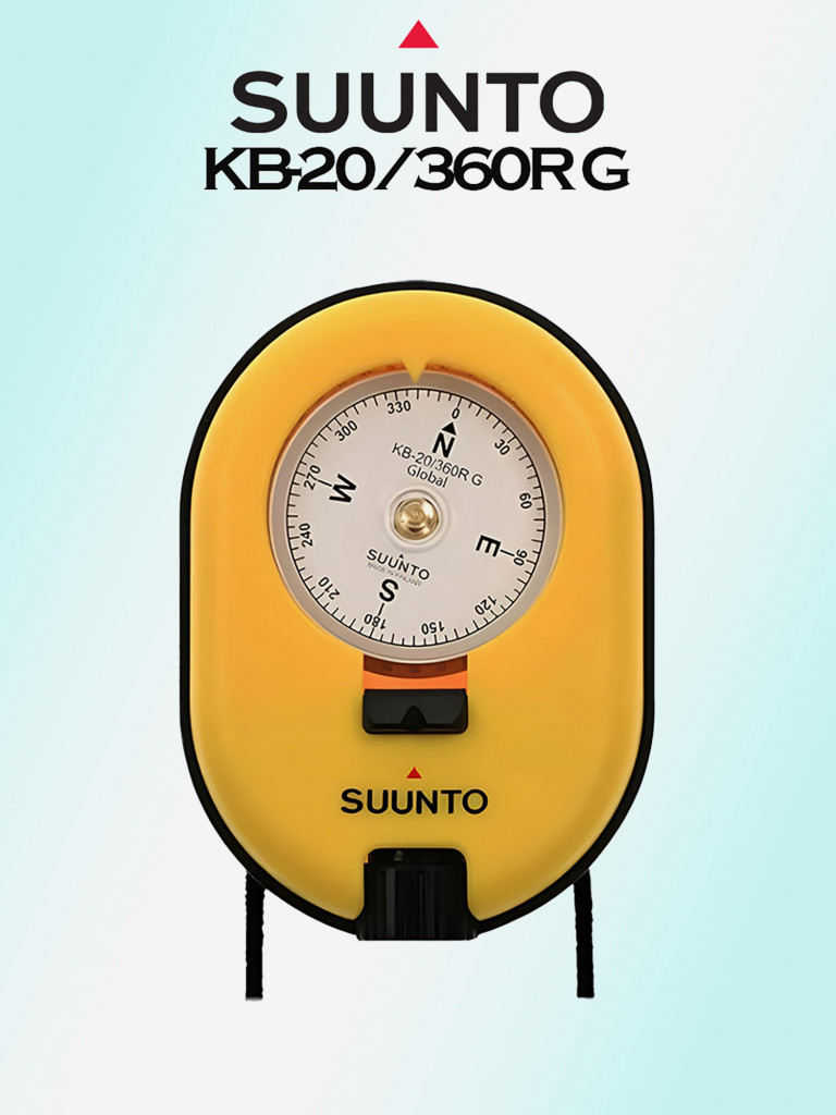 Компас Suunto KB-20/360R G, SS020419000, желтый