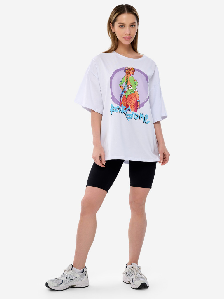 Футболка женская Bona Fide OVERSIZE T-shirt "Awesome"
