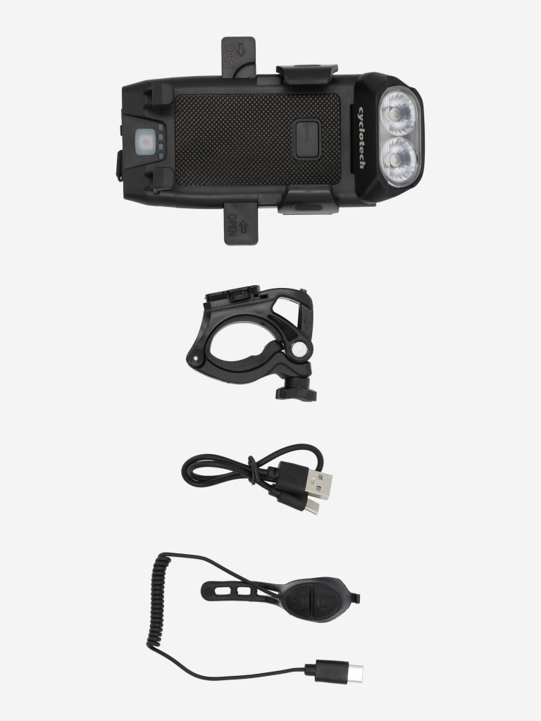Фонарь-держатель для телефона Cyclotech QL-220 RPC