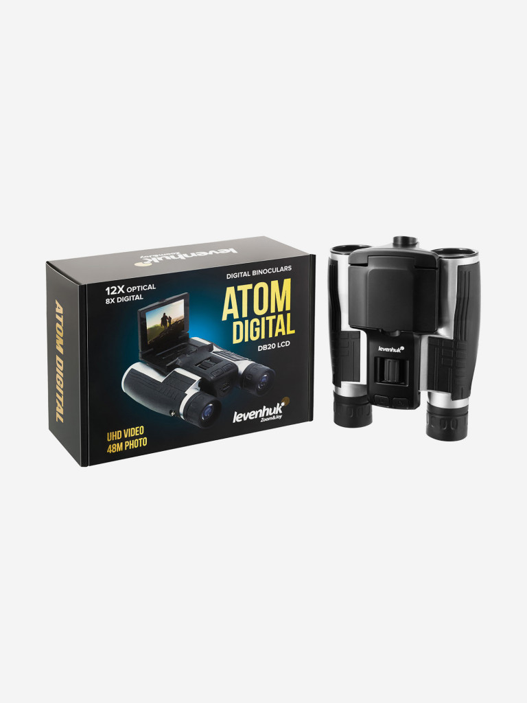 Бинокль цифровой Levenhuk Atom Digital DB20 LCD