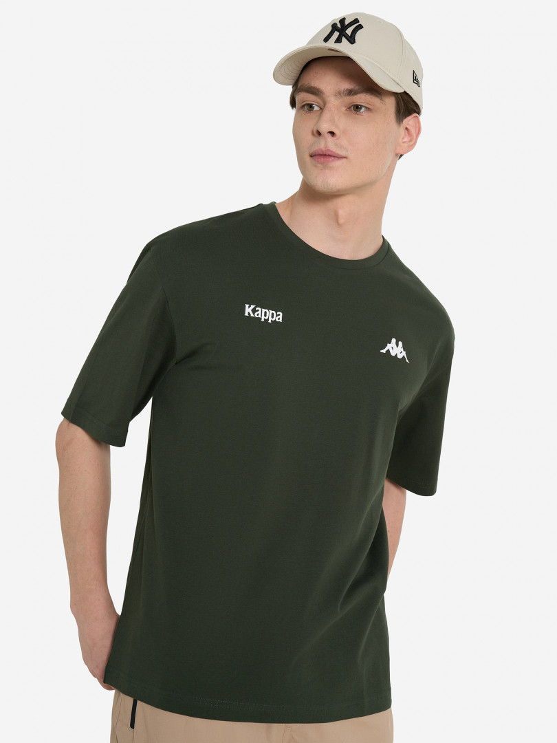 Футболка мужская Kappa Зеленый 999₽