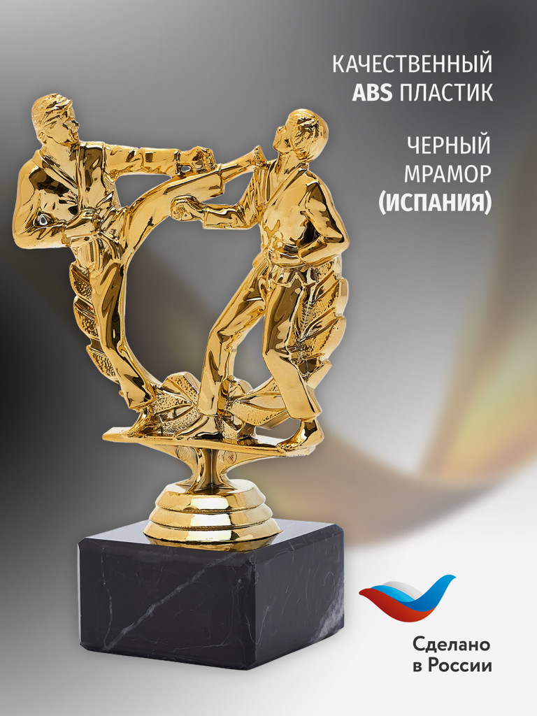 Кубок для награждения победителей Карате 4 шт. Награда для спорта и конкурсов.