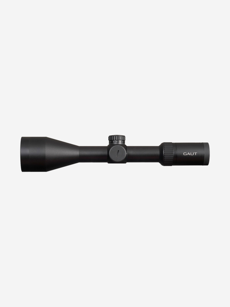 Прицел Gaut Nephrite 3-12x56, сетка 61 (Half MD), подсветка красная, 30мм, поправки 1/4 МОА