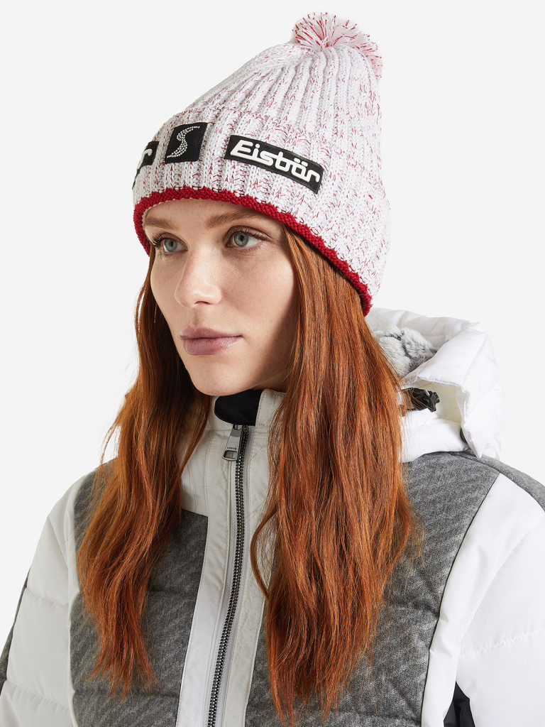 Шапка Eisbaer Naja Pompon Crystal