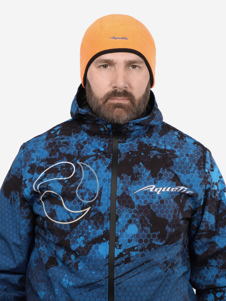Шапка теплая softshell с флисом Aquatic Шф-09