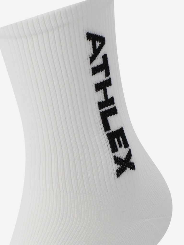 Носки Athlex, 3 пары белый/черный цвет — купить за 799 руб., отзывы в  интернет-магазине Спортмастер