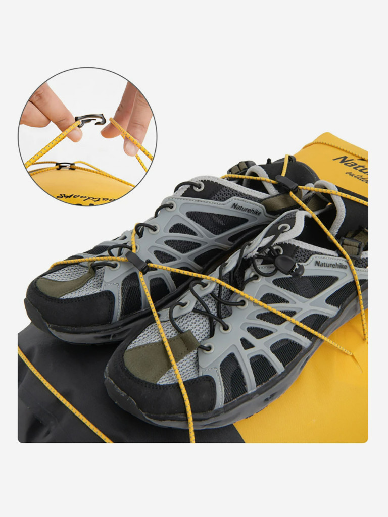 Рюкзак туристический Naturehike 20 л, ПВХ, желтый