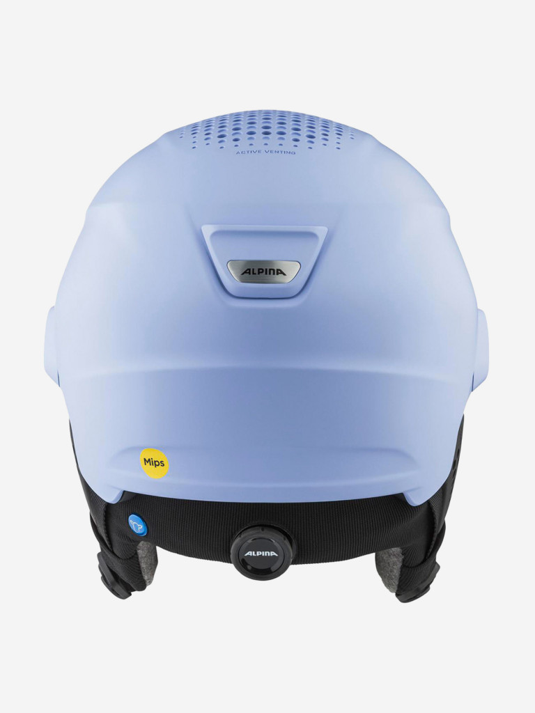 Горнолыжный шлем с визором Alpina Oro Qv Mips Lilac Matt