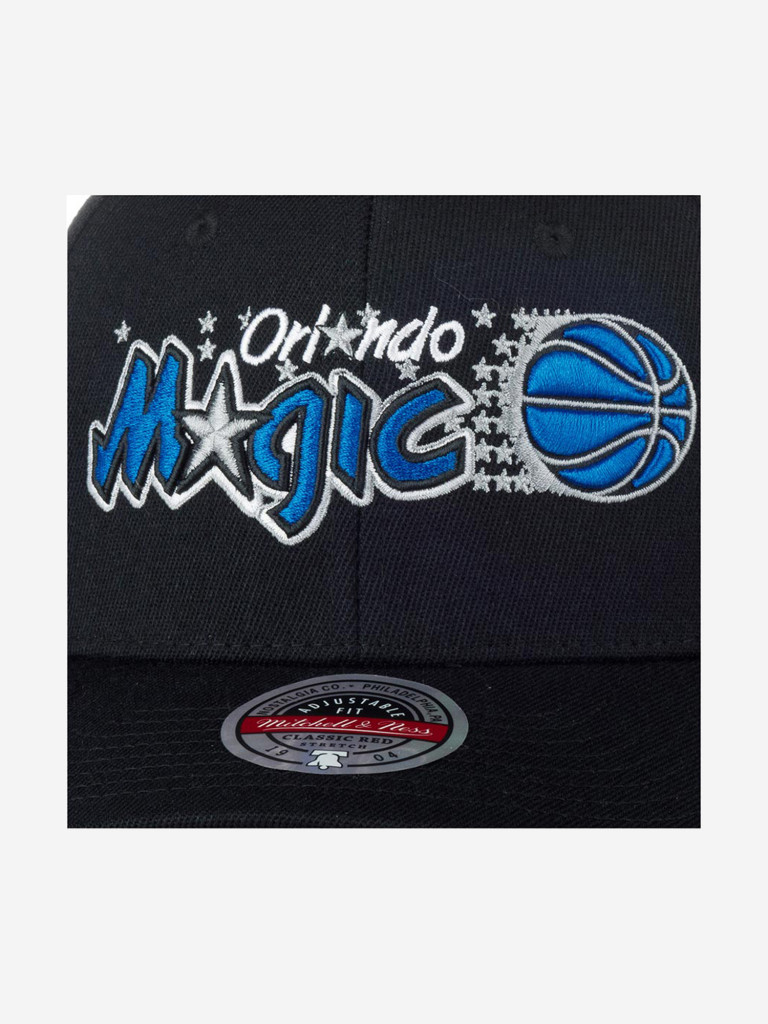 Бейсболка MITCHELL NESS HHSSINTL102-OMAYYPPPBLCK Orlando Magic NBA (черный)
