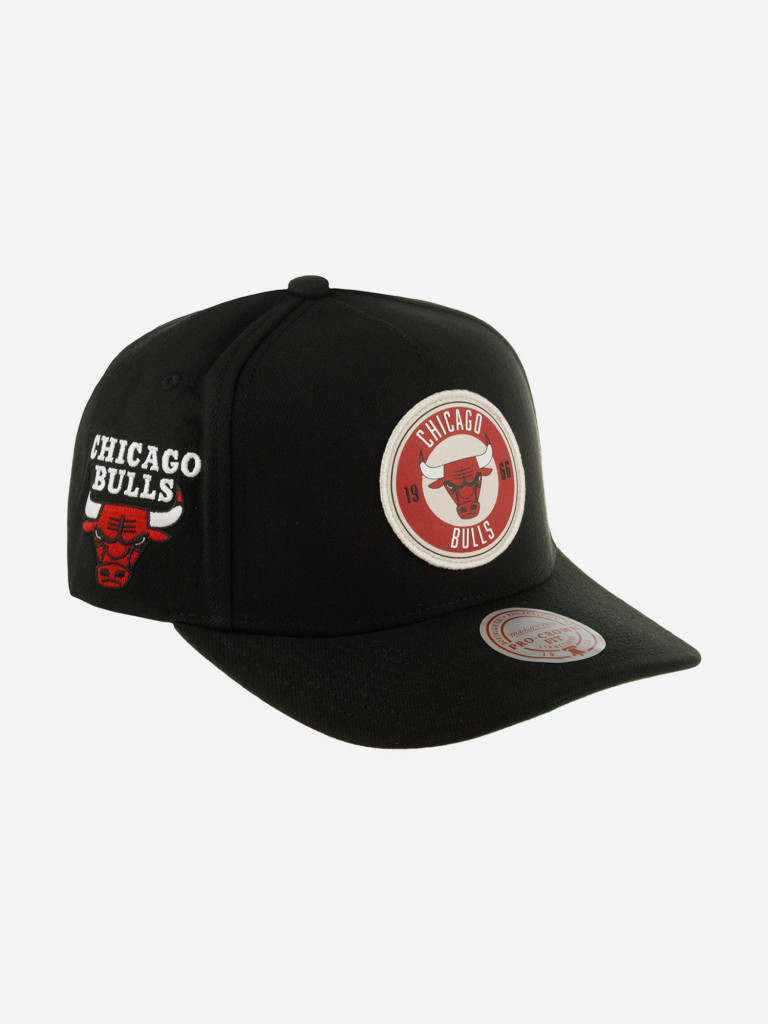 Бейсболка MITCHELL NESS HP8400-CBUBLCK Chicago Bulls NBA (черный)