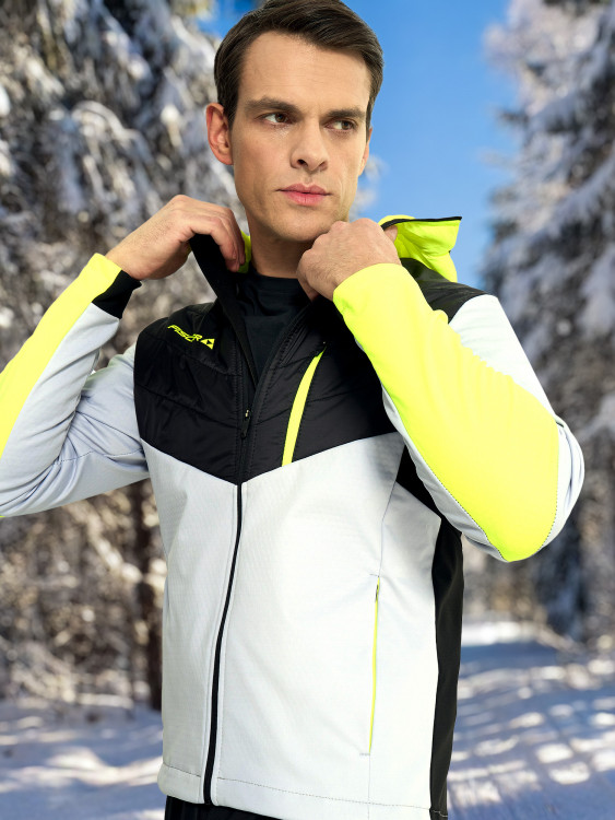 Куртка для беговых лыж мужская Fischer Hybrid