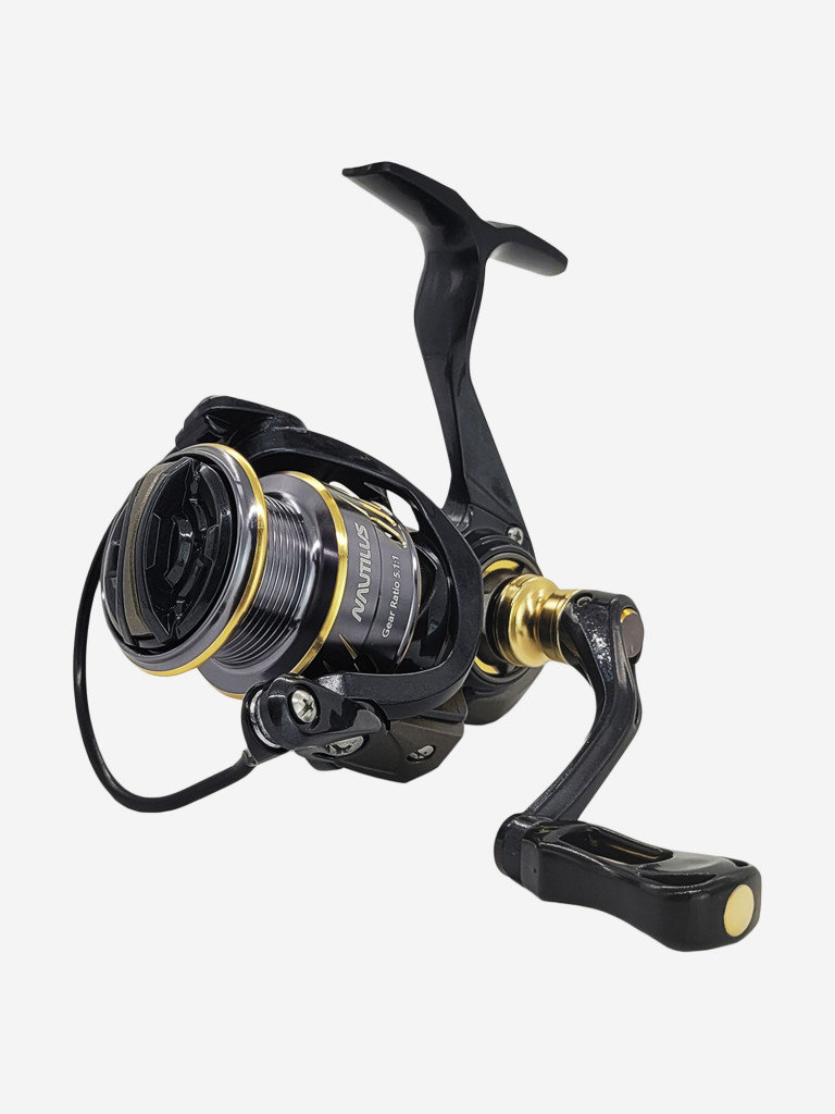 Катушка для спиннинга Nautilus MARK PRO 2000, катушка для удочки с передним фрикционом