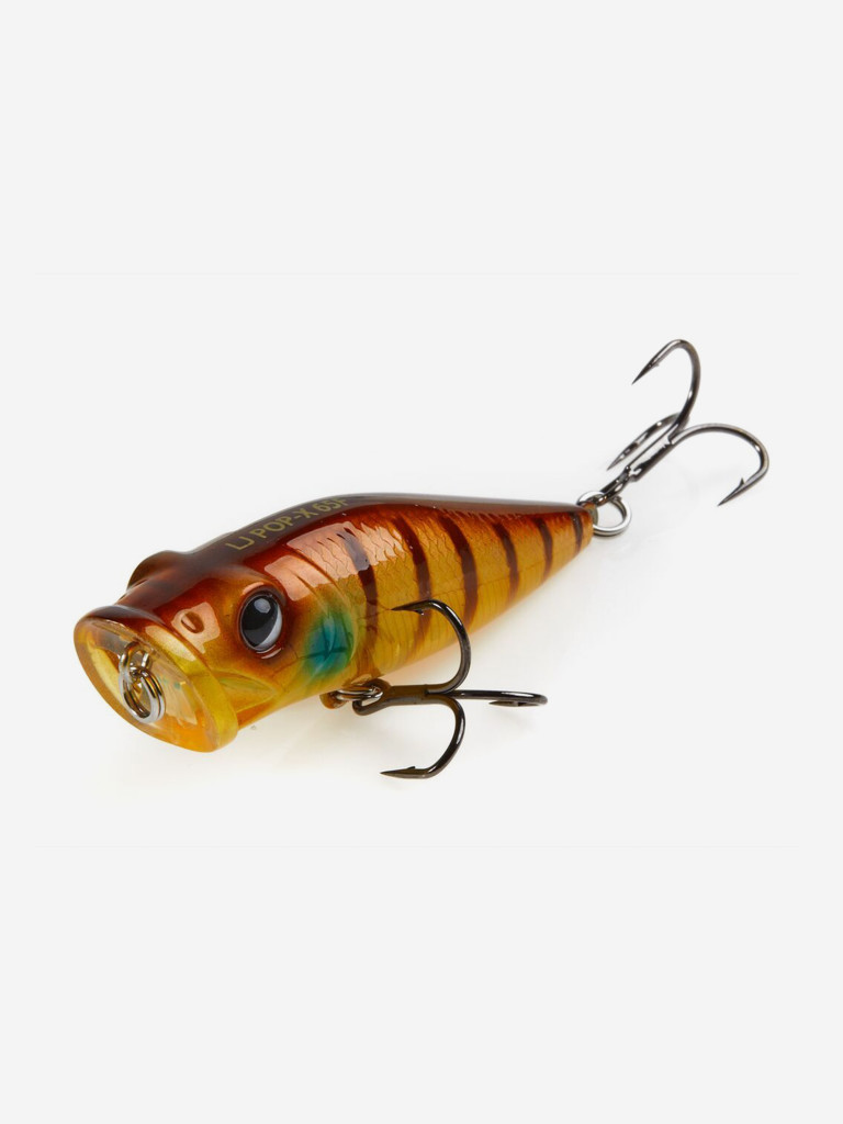 Воблер LUCKY JOHN Original POP-X F, длина 6,5 см, поппер для для окуня, жереха, голавля