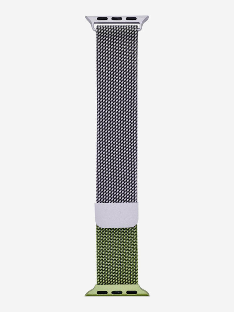 Ремешок для часов Apple Watch Ultra/49/45/44/SE/42 mm Mutural Оригинал, ультралегкий металлический на магните — зелено-фиолетовый