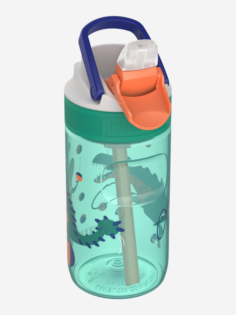 Бутылка для воды Kambukka "Lagoon" 400мл динозавр на роликах 11-04047